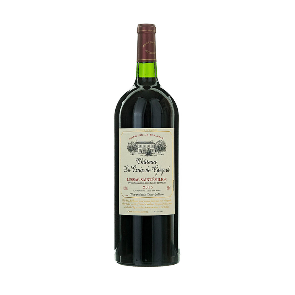 Château La Croix de Grézard Lussac 2015, Saint-Émilion, France  - 1.5l