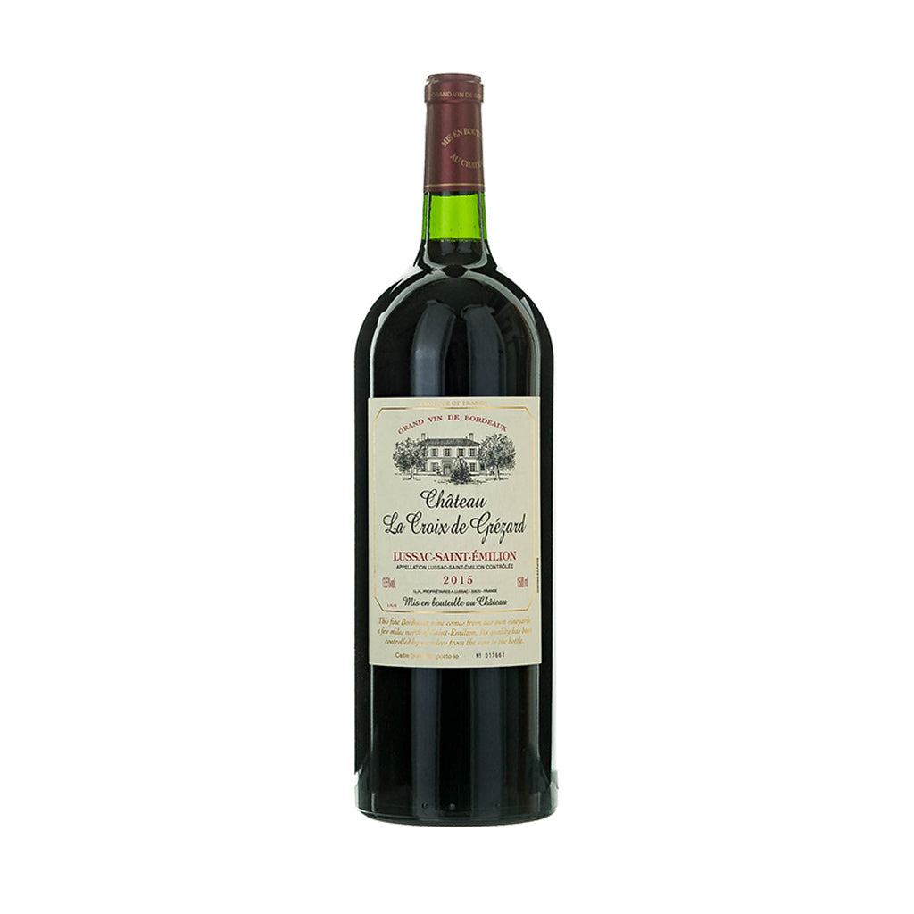 Château La Croix de Grézard Lussac 2015, Saint-Émilion, France  - 1.5l